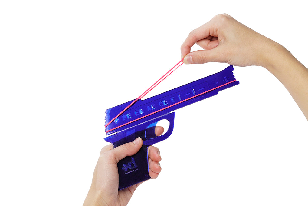 O-KAN RUBBER BAND GUN MARK X Match Target Model Kit (誰でもピカソ