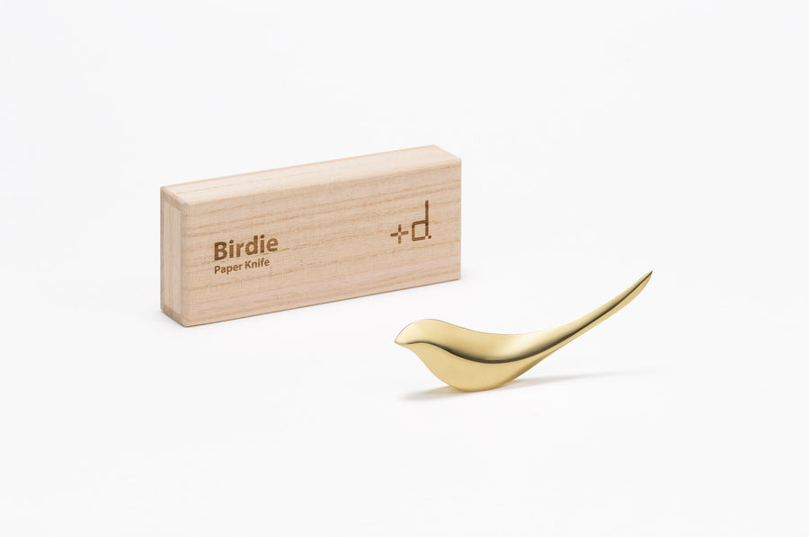 Birdie Paper knife Brass