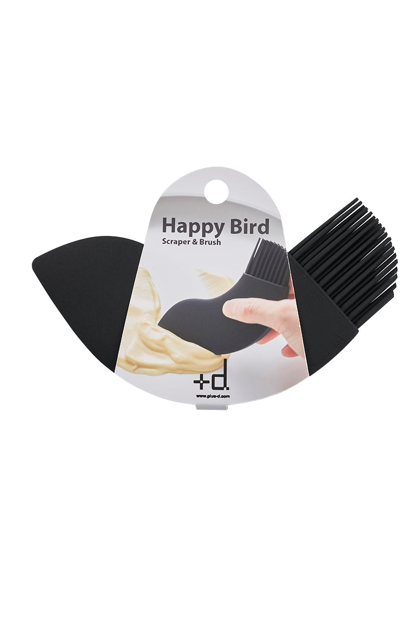 Happy Bird scraper & brush