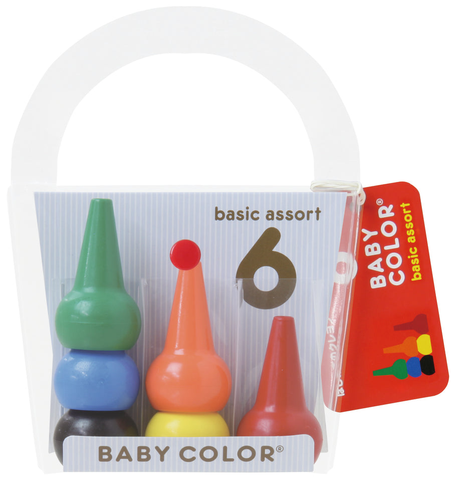 Babycolor crayon (set of 6 / set of 12)
